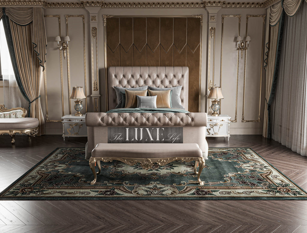 Naomi Scroll Chesterfield Sleigh Bed, Sleigh Bed, Chesterfield Bed, Cream Bed, Scroll Bed, Fabric Bed, Upholstered Bed